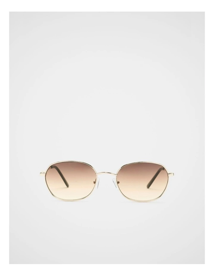 Zara Metal Sunglasses in Gold image 1