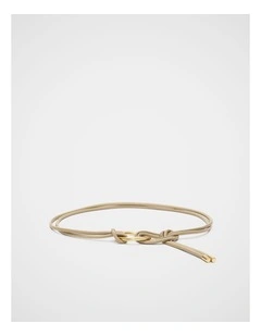 Stella Ring Detail Tubular Belt