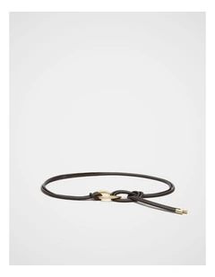 Stella Ring Detail Tubular Belt