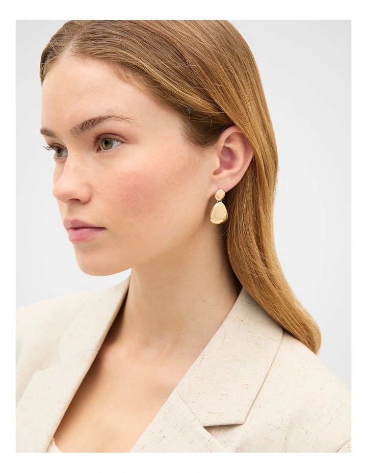 Duo Pebble Earring image 2