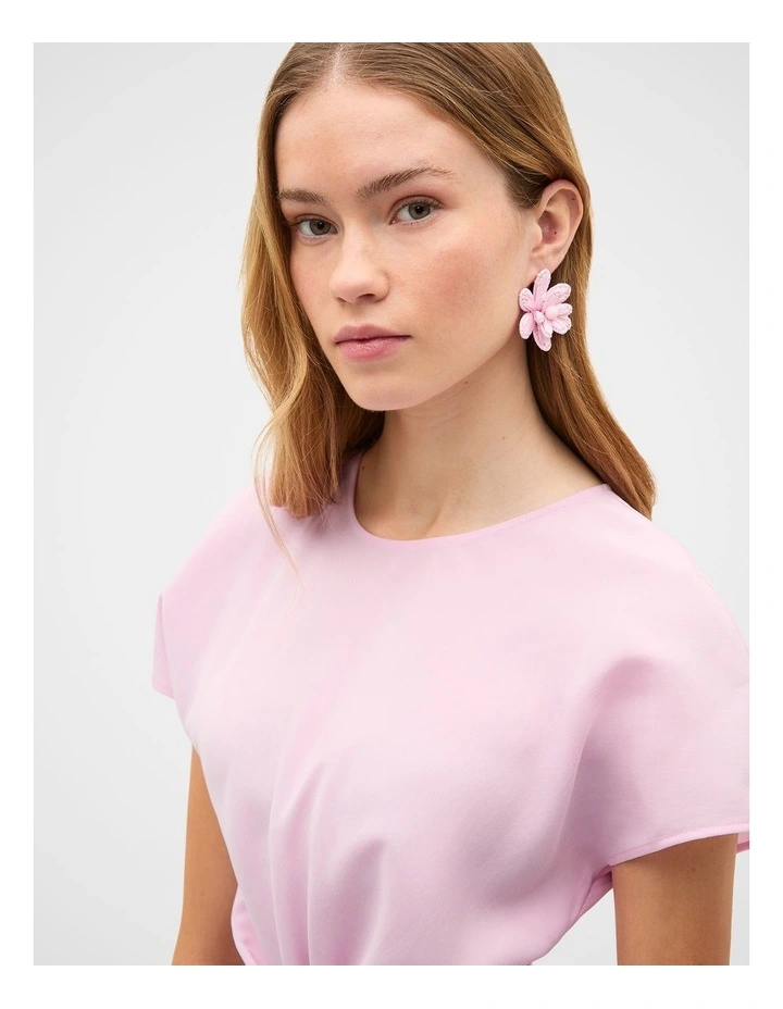 Floral Statement Earring image 2