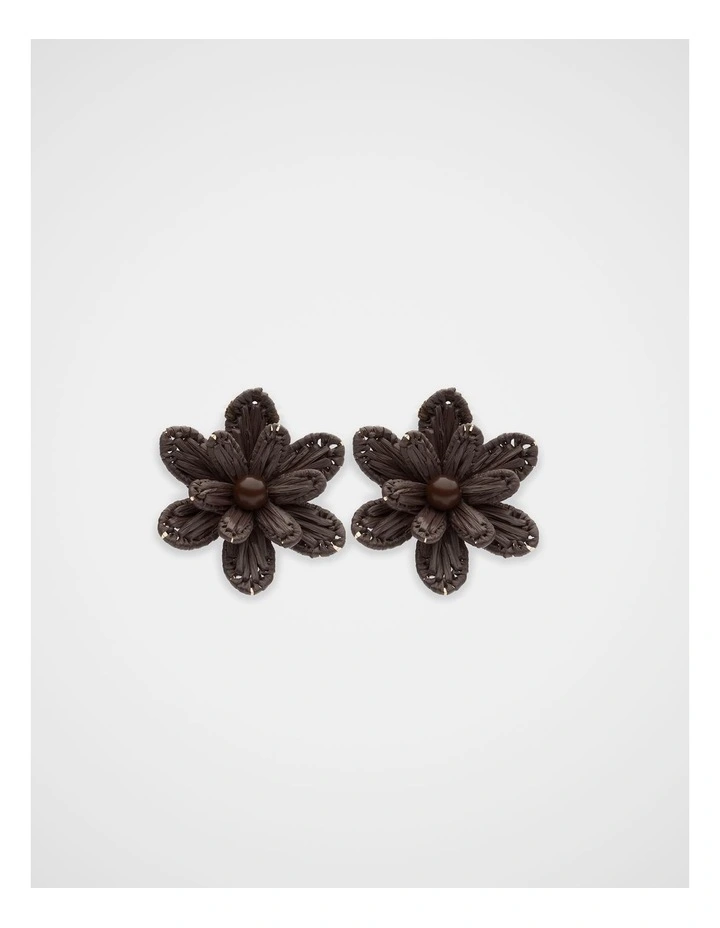 Floral Statement Earring image 1