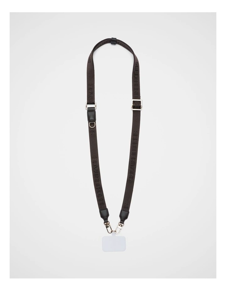 Seed Logo Phone Strap in Dark Espresso image 1