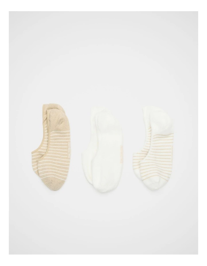 3 Pack No Show Sock image 1