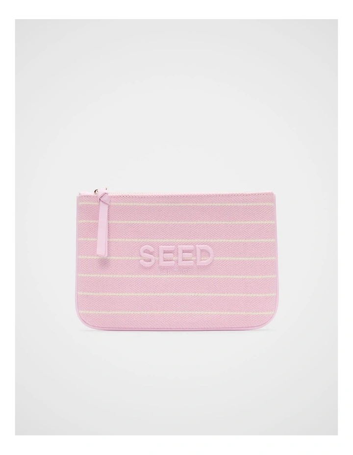 Seed Pouch in Petal Pink Stripe image 1