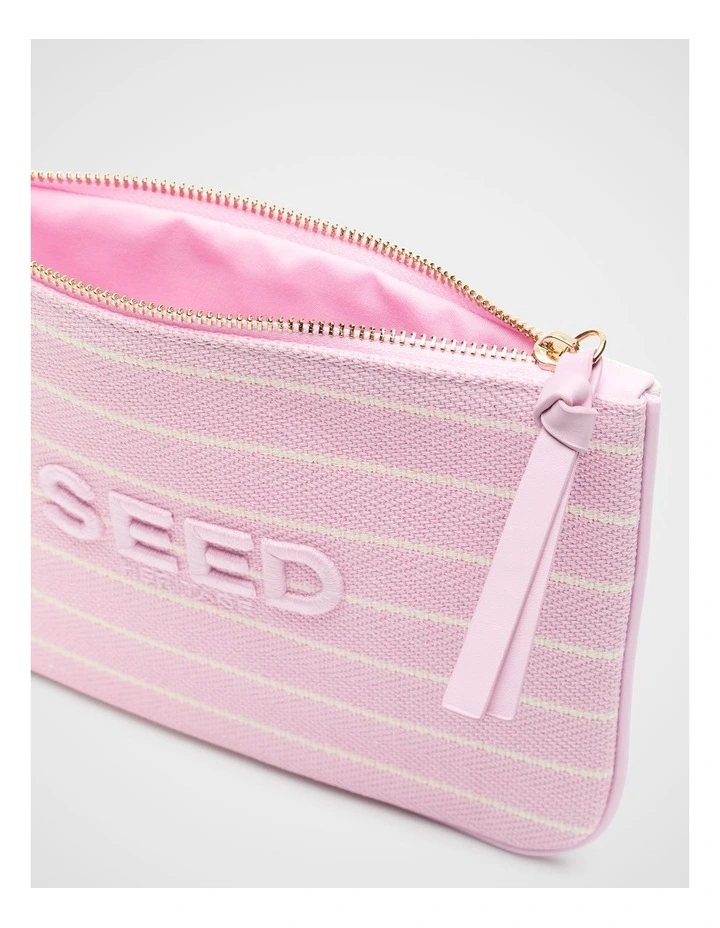 Seed Pouch in Petal Pink Stripe image 2