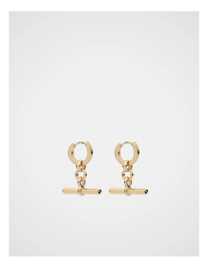 T Bar Pendant Earring image 1