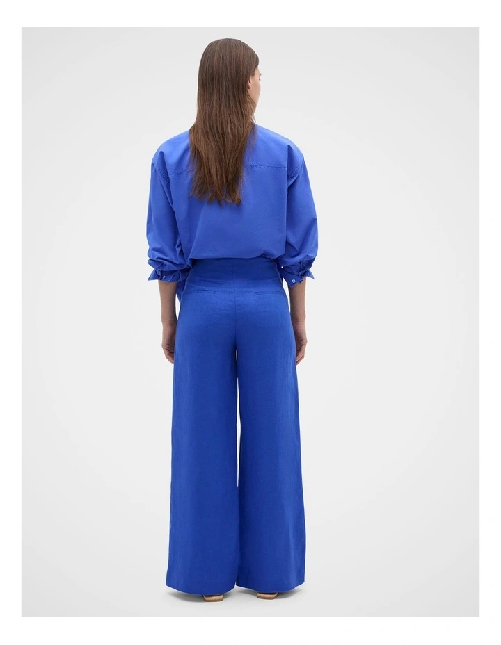 Core Linen Waisted Pant image 3