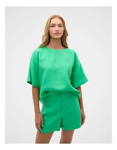 Core Linen Relaxed Tee