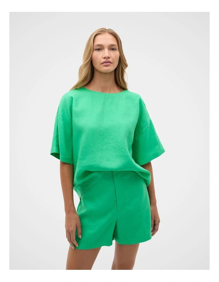 Core Linen Relaxed Tee image 1