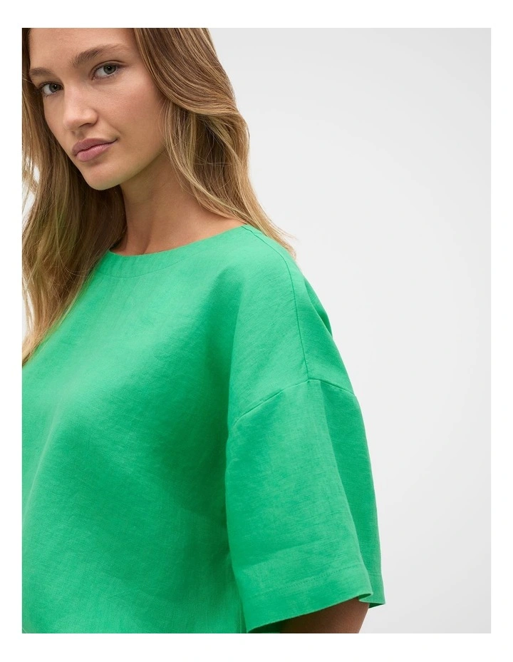 Core Linen Relaxed Tee image 2