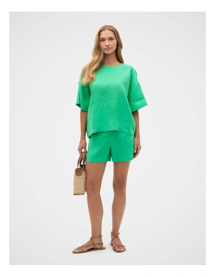 Core Linen Relaxed Tee image 3
