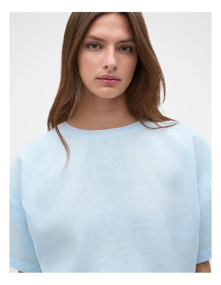 Core Linen Relaxed Tee image 3