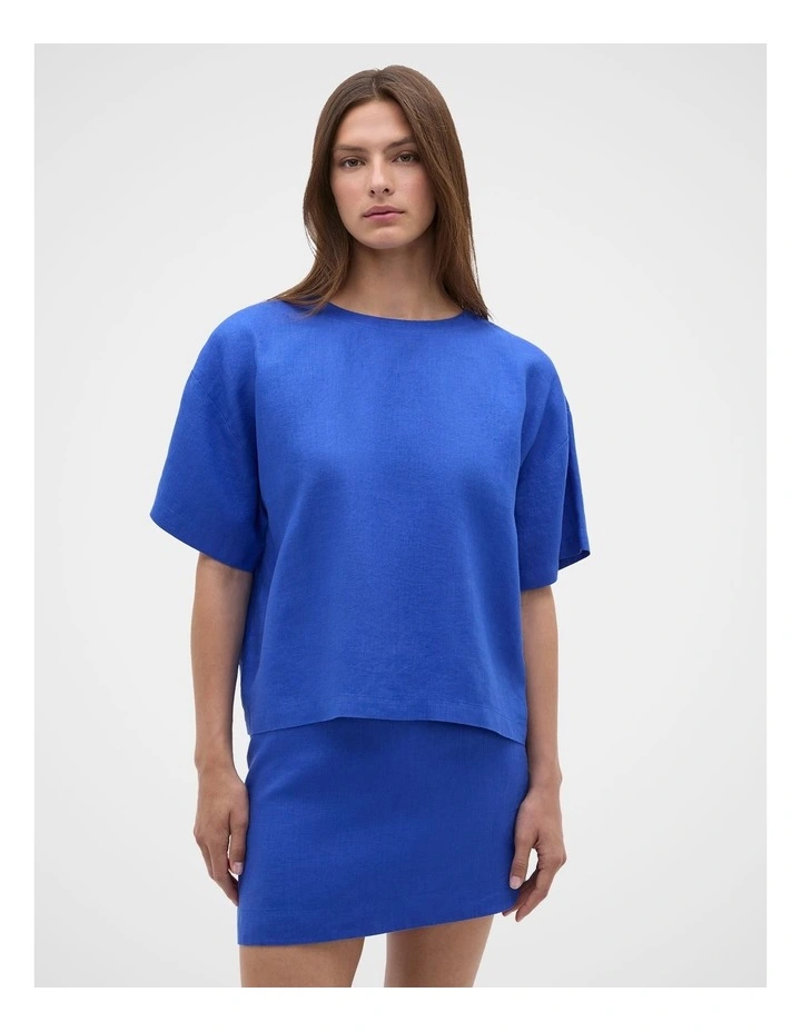 Core Linen Relaxed Tee image 1