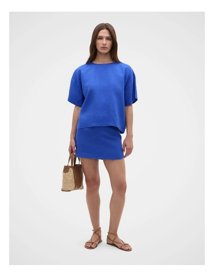 Core Linen Relaxed Tee image 2