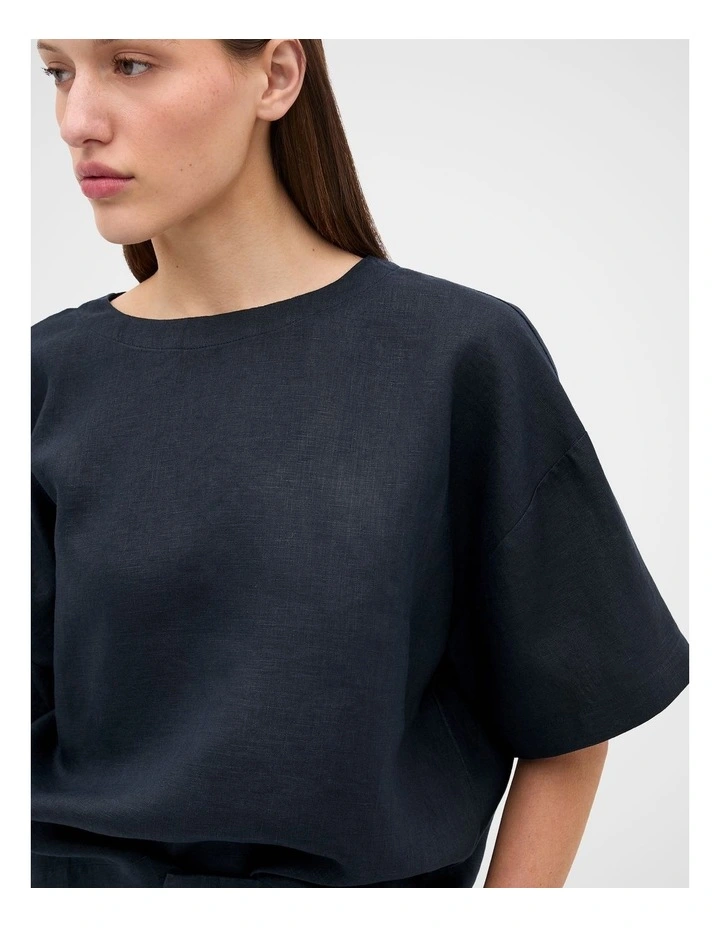 Core Linen Relaxed Tee image 1