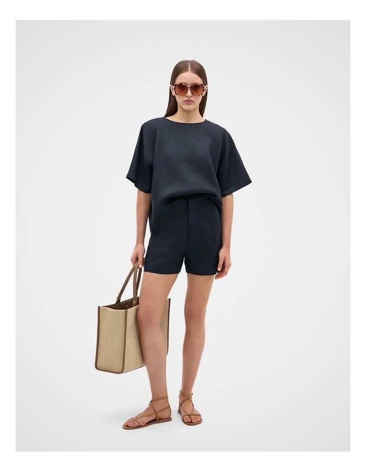 Core Linen Relaxed Tee image 2