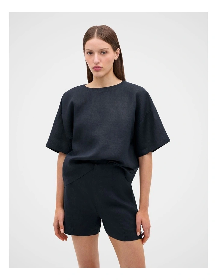 Core Linen Relaxed Tee image 4