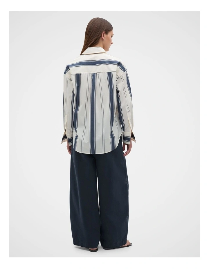 Variegated Stripe Shirt in image 4
