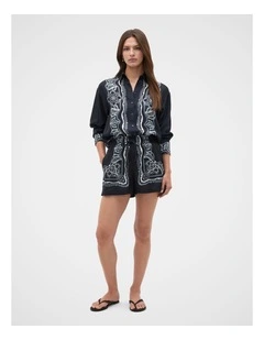 Scarf Print Shirt in Scarf Print