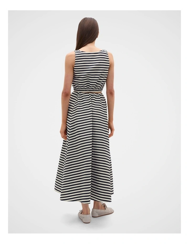 Stripe Cropped Top in Twilight Blue Stripe image 4