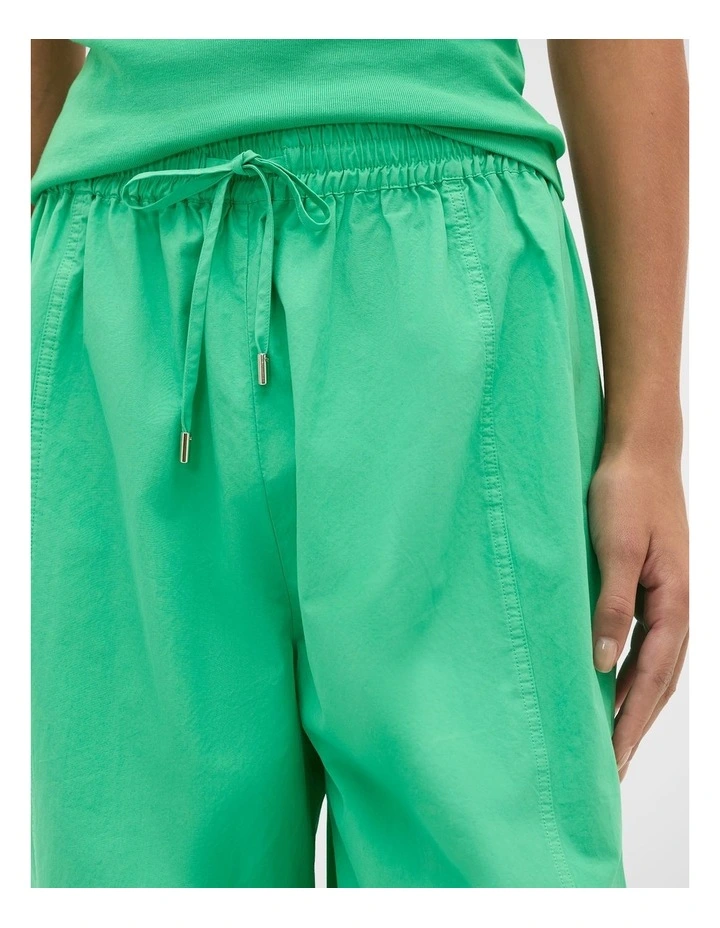 Cotton Garment Dye Pant in Palm Green image 3
