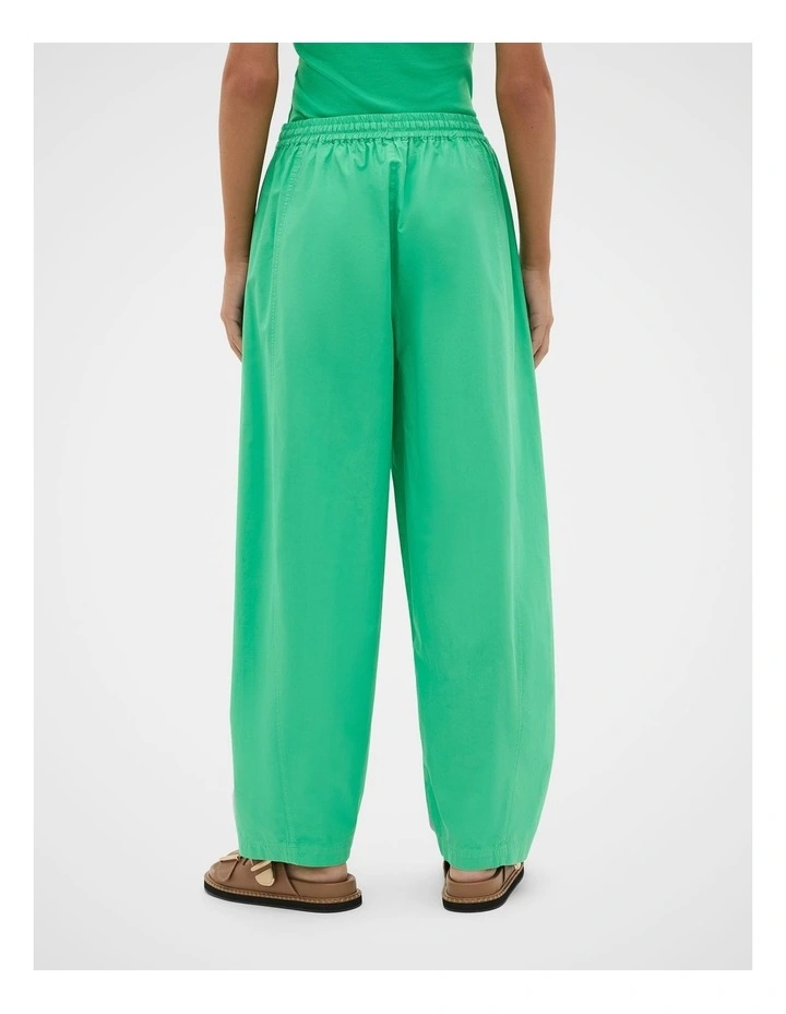Cotton Garment Dye Pant in Palm Green image 4