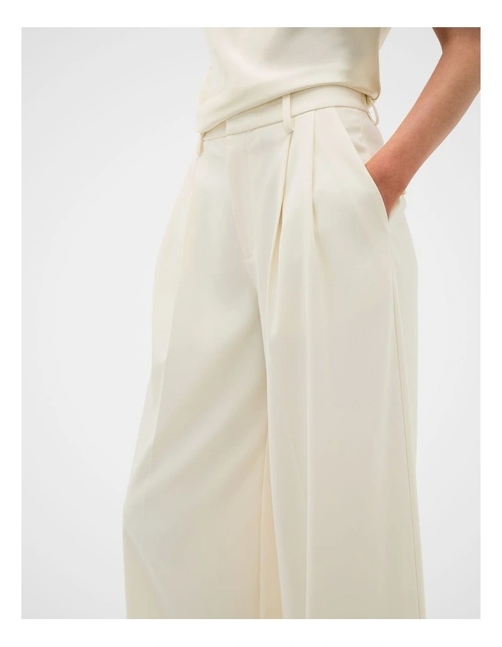 Tailored Pant in Coconut Cream image 2