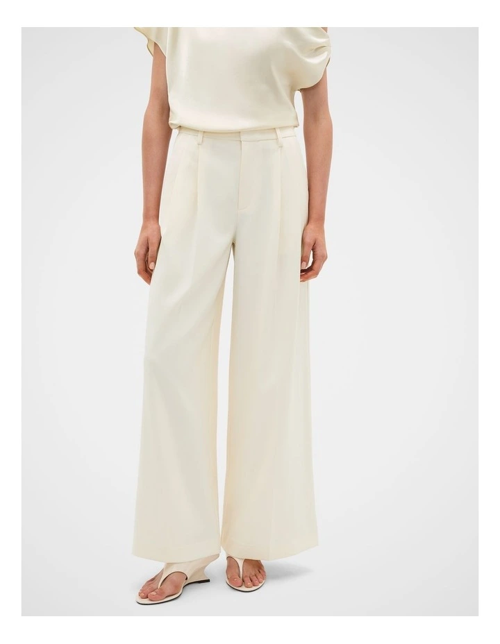 Tailored Pant in Coconut Cream image 4