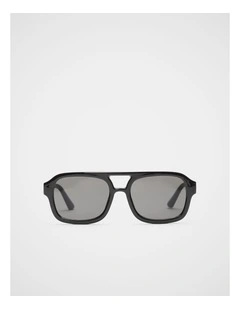 Zoe Navigator Sunglasses in Black