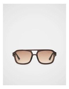 Zoe Navigator Sunglasses in Dark Espresso