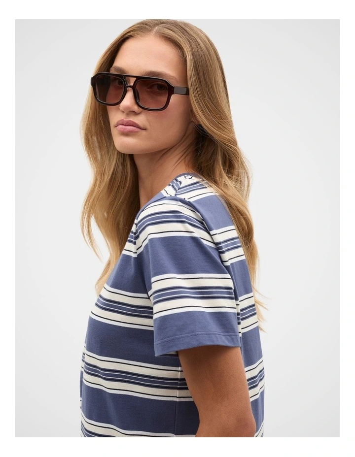 Zoe Navigator Sunglasses in Dark Espresso image 2