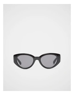 Katie Cateye Sunglasses in Black