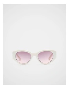 Katie Cateye Sunglasses in Cream