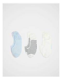 3 Pack No Show Sock
