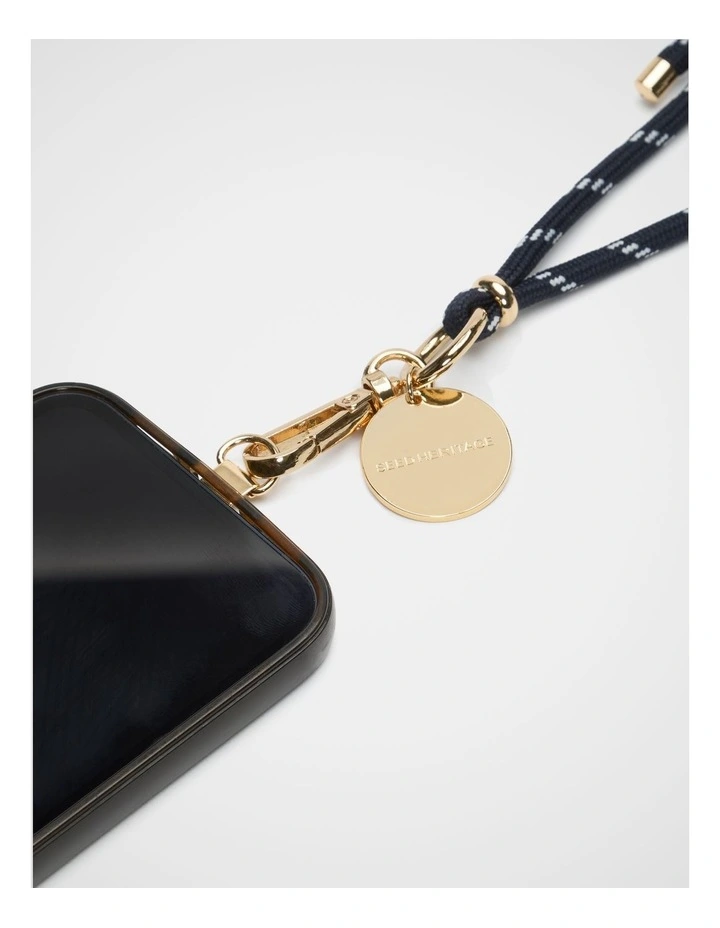 Cord Phone Strap in Twilight Blue image 2