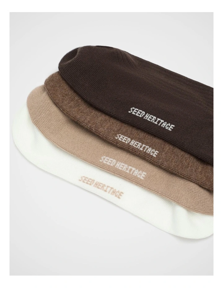 4 Pack Sneaker Sock image 2