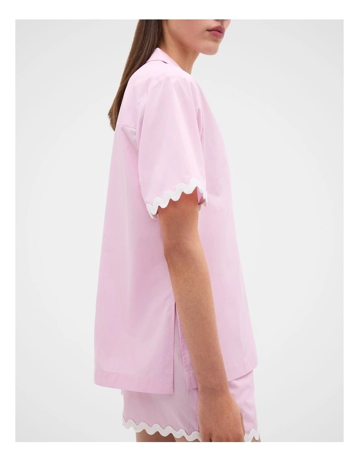 Rick Rack PJ Set in Petal Pink image 2