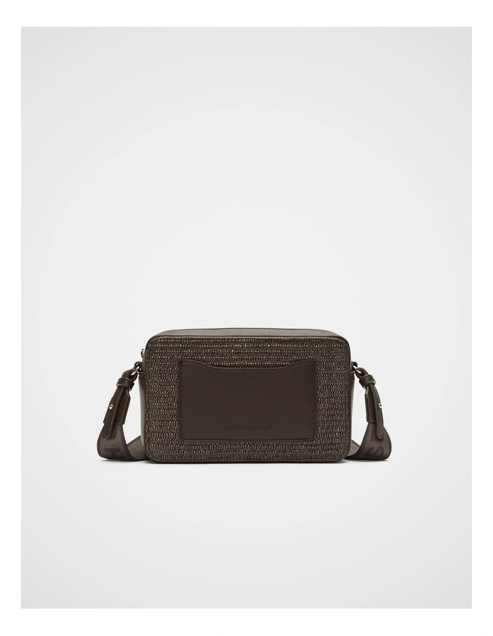 Textured Camera Bag in Dark Espresso image 1
