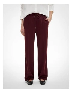 Contrast Trackpant in Bordeaux