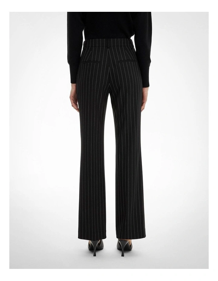 Slim Leg Pant in Black Stripe image 6