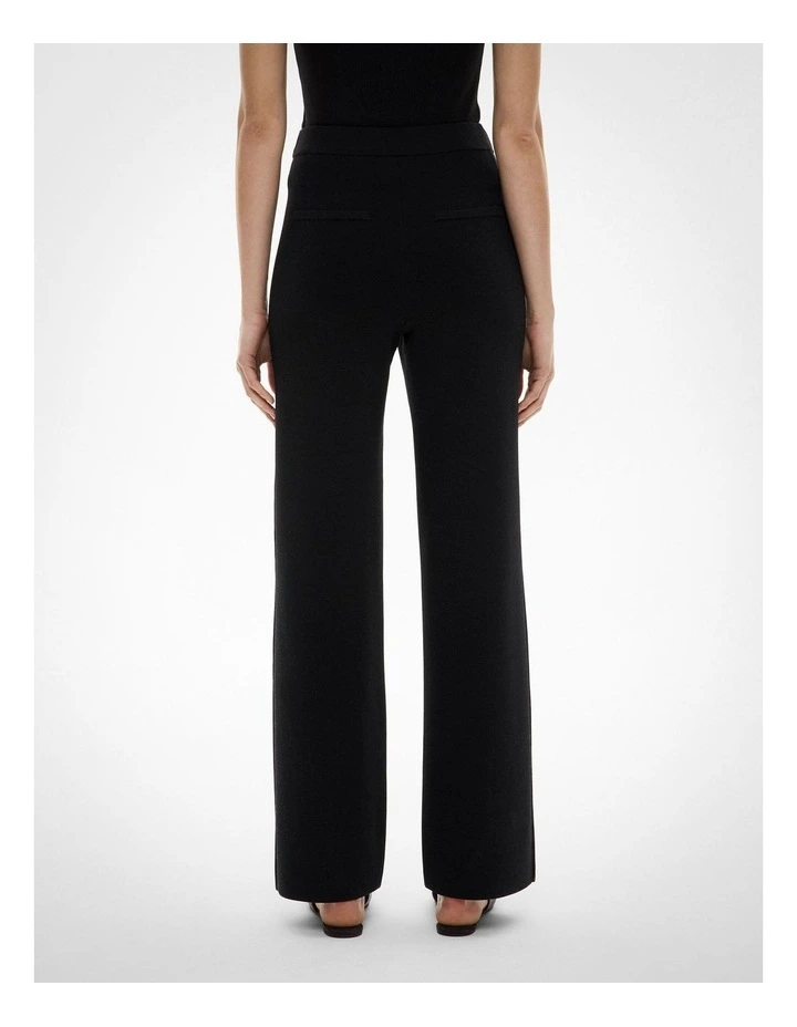 Milano Knit Pant in Black image 4