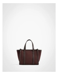 Millie Mini Tote Bag in Chocolate