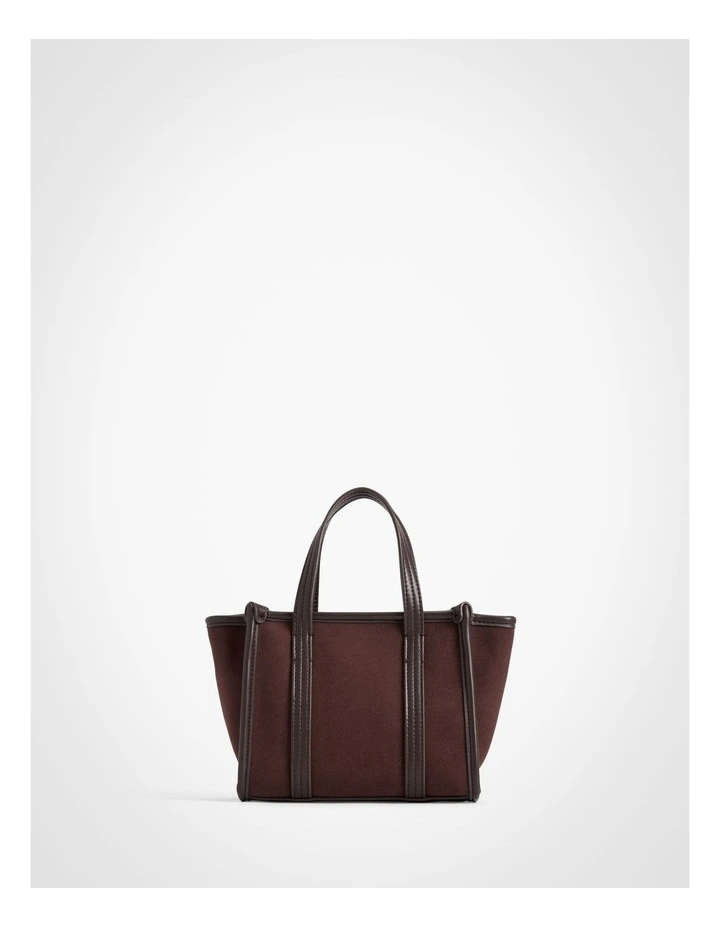 Millie Mini Tote Bag in Chocolate image 1
