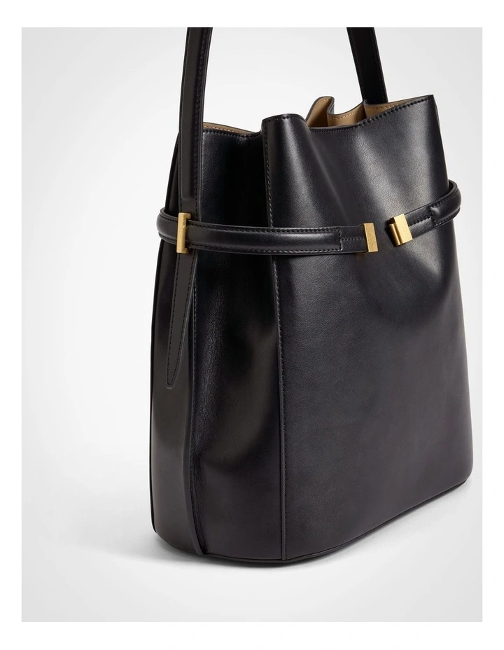 Jenn Tote Bag in Black image 4