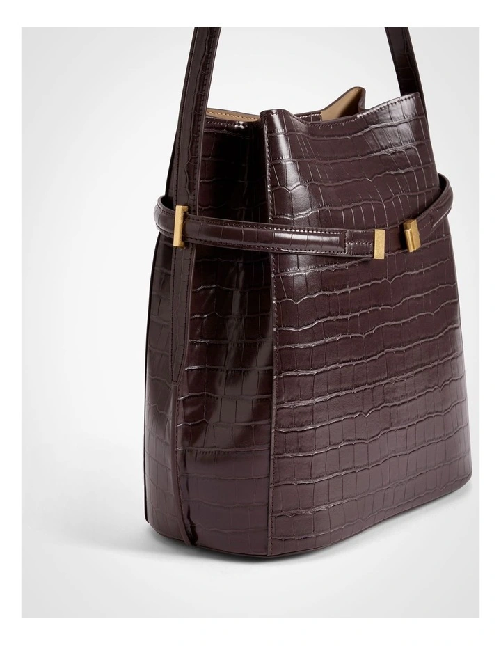 Jenn Tote Bag in Bordeaux image 4