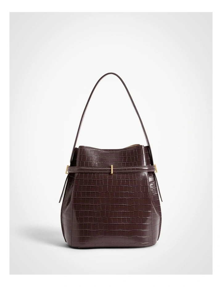 Jenn Tote Bag in Bordeaux image 6
