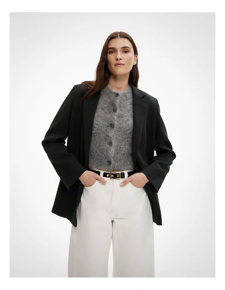 Alba Slim Belt in Black image 2