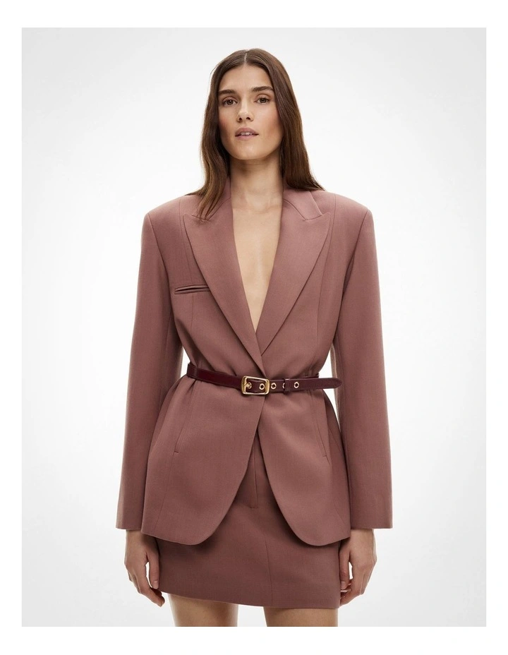 Tili Belt in Bordeaux main image 0