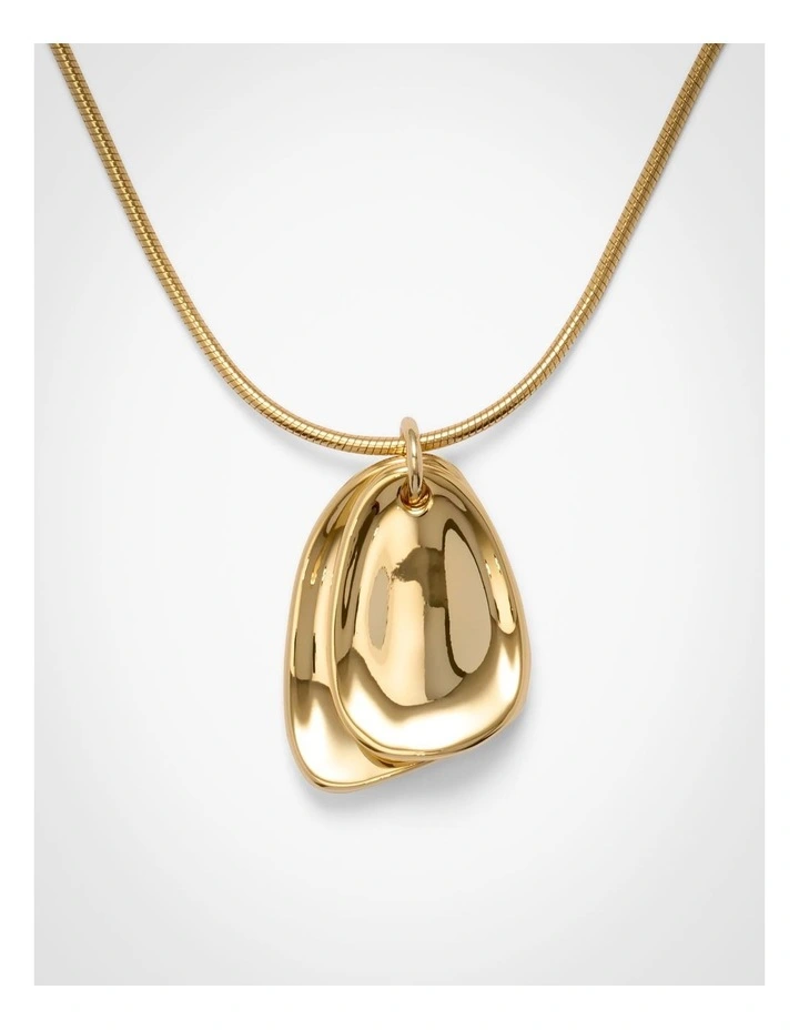 Lily Necklace in Gold image 3